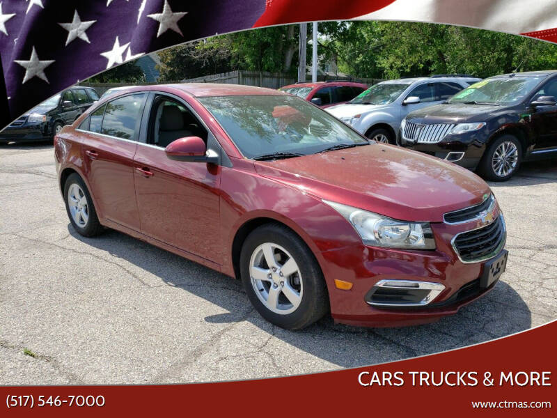 2015 Chevrolet Cruze for sale at Cars Trucks & More in Howell MI
