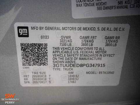 2023 GMC Sierra 1500