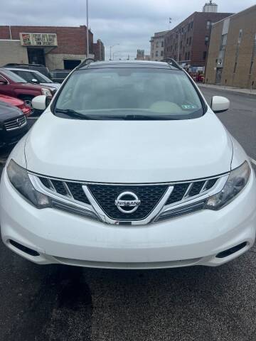 2013 Nissan Murano for sale at Bottom Line Auto Exchange in Upper Darby PA
