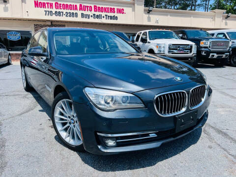 2013 BMW 7 Series for sale at North Georgia Auto Brokers in Snellville GA