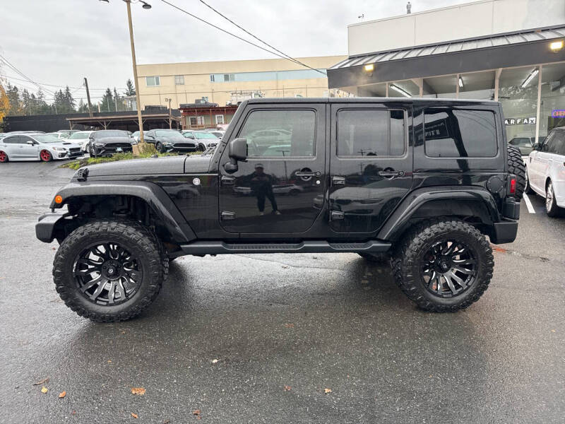 Used 2016 Jeep Wrangler Unlimited Sahara with VIN 1C4BJWEG5GL177151 for sale in Edmonds, WA