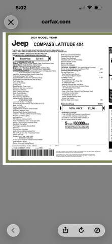 2021 Jeep Compass Latitude