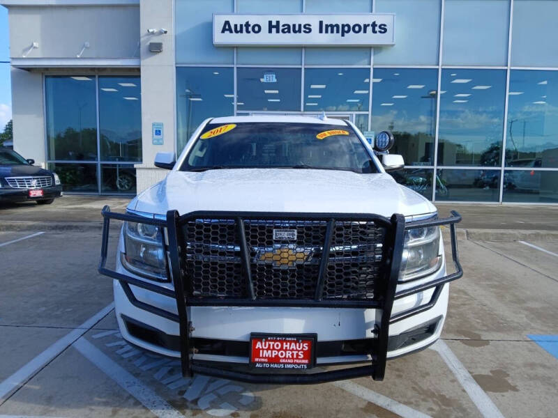 2017 Chevrolet Tahoe Police