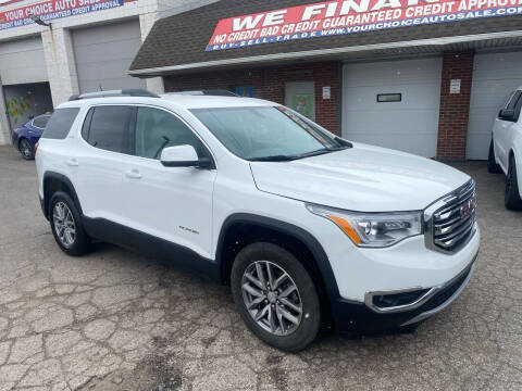 2017 GMC Acadia SLE-2