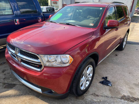 2013 Dodge Durango for sale at Motley's Auto World in Danville VA