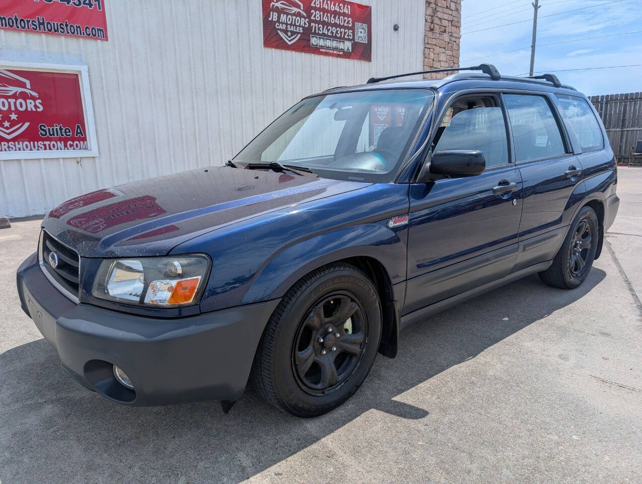Blue 2005 Subaru Forester X AWD X 4dr Wagon 1