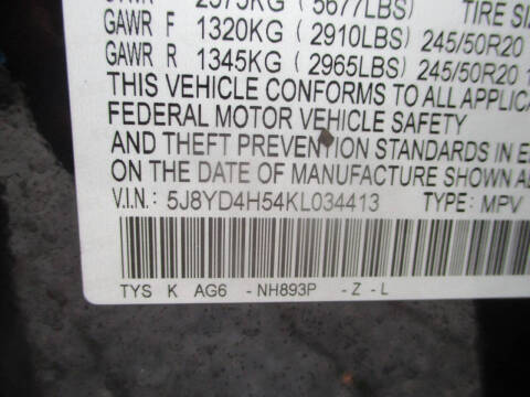 2019 Acura MDX SH-AWD w/Tech