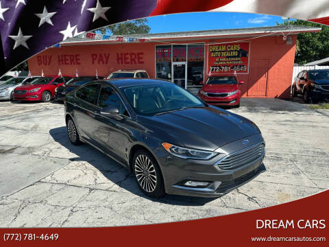 2017 Ford Fusion for sale at DREAM CARS in Stuart FL