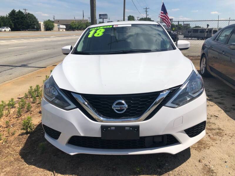 2018 Nissan Sentra for sale at Mega Cars of Greenville in Greenville SC
