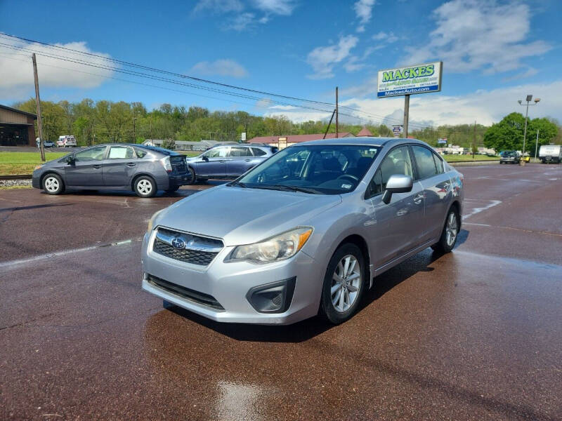 2012 Subaru Impreza for sale at Mackes Family Auto Sales LLC in Bloomsburg PA