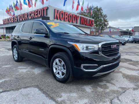 2018 GMC Acadia for sale at Giant Auto Mart in Houston TX