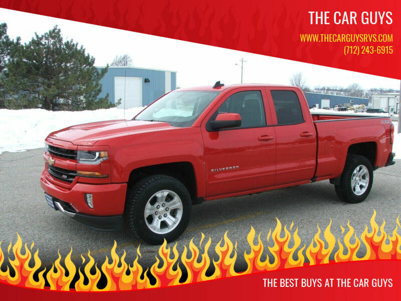 2016 Chevrolet Silverado 1500 for sale at The Car Guys RV & Auto in Atlantic IA