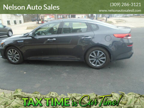 2019 Kia Optima for sale at Nelson Auto Sales in Toulon IL