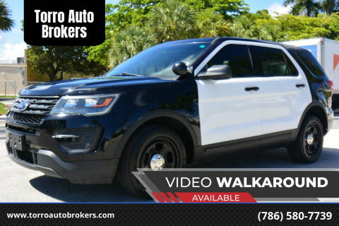 2016 Ford Explorer for sale at Torro Auto Brokers in Miami FL