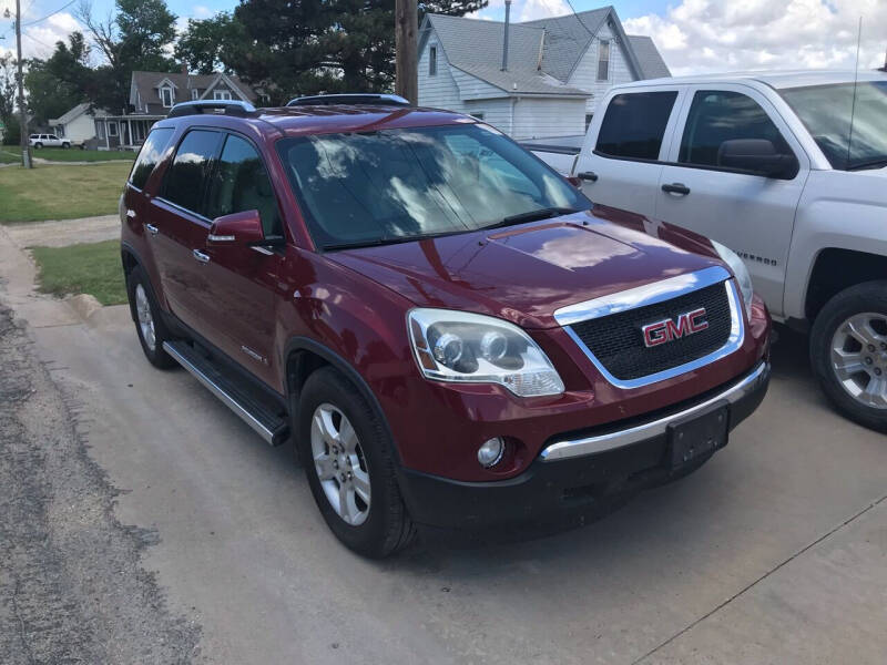 2008 GMC Acadia for sale at Moore AutoHub LLC in Osborne KS