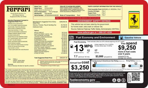 2017 Ferrari GTC4Lusso