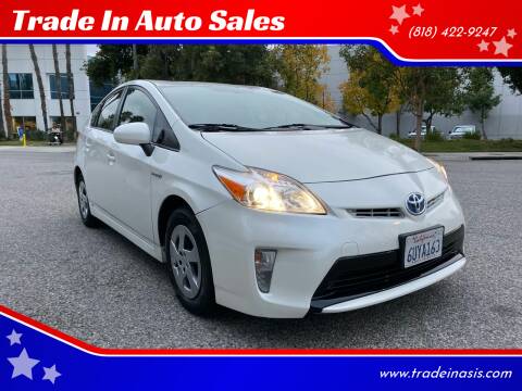 2012 Toyota Prius for sale at Trade In Auto Sales in Van Nuys CA