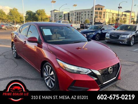 2020 Nissan Sentra for sale at PRIME DEALER, LLC. in Mesa AZ