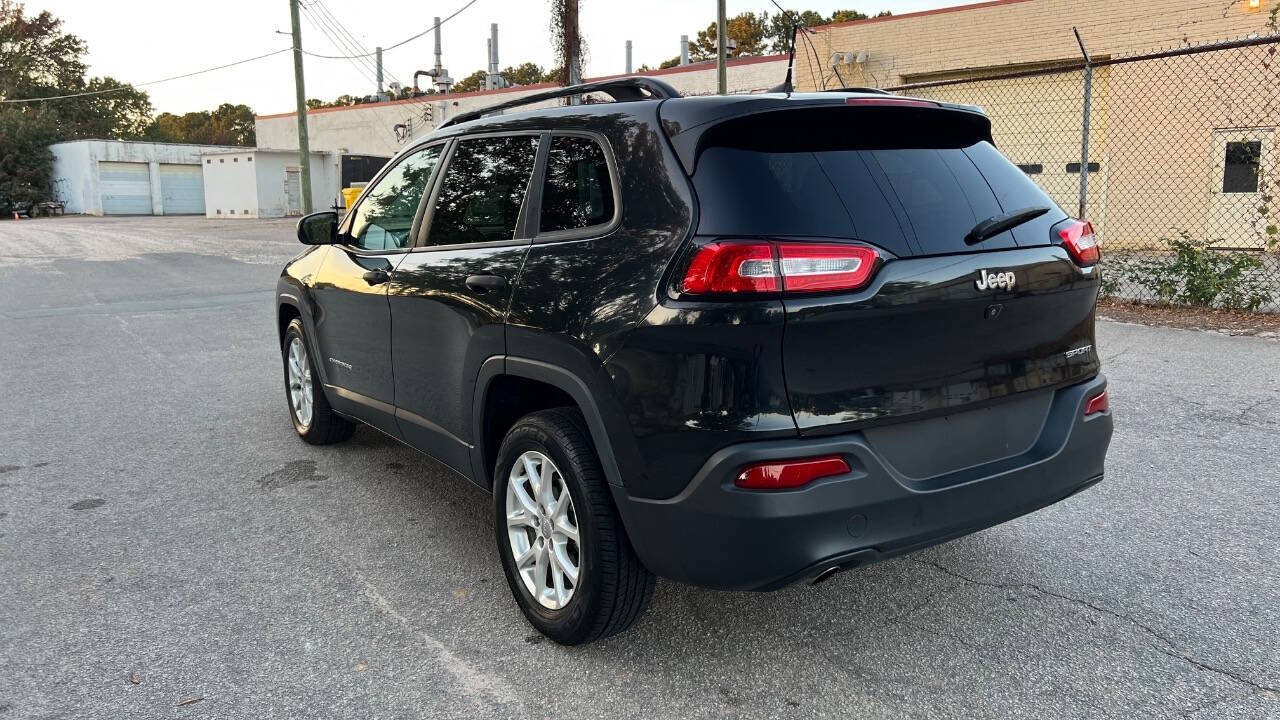 2016 Jeep Cherokee for sale at East Auto Sales LLC in Raleigh, NC