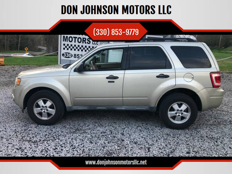 2010 Ford Escape for sale at DON JOHNSON MOTORS LLC in Lisbon OH
