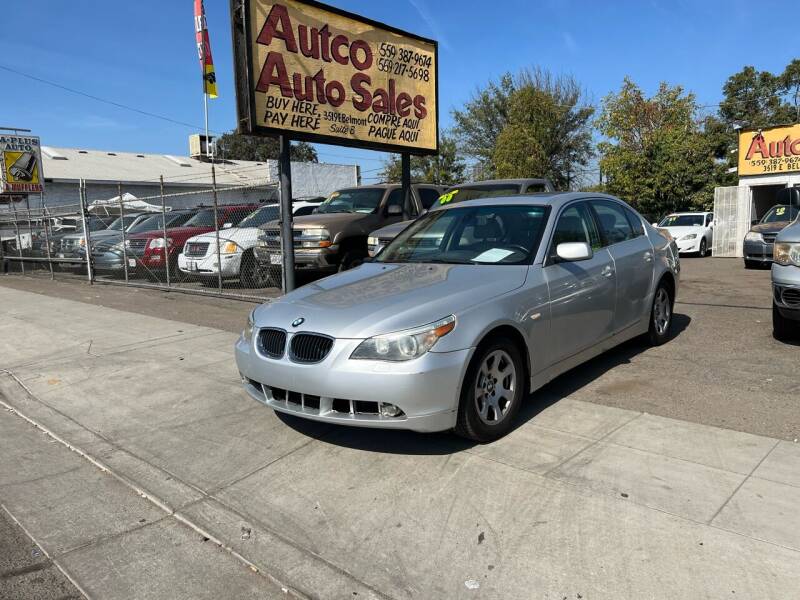 2004 BMW 5 Series for sale at AUTCO AUTO SALES in Fresno CA