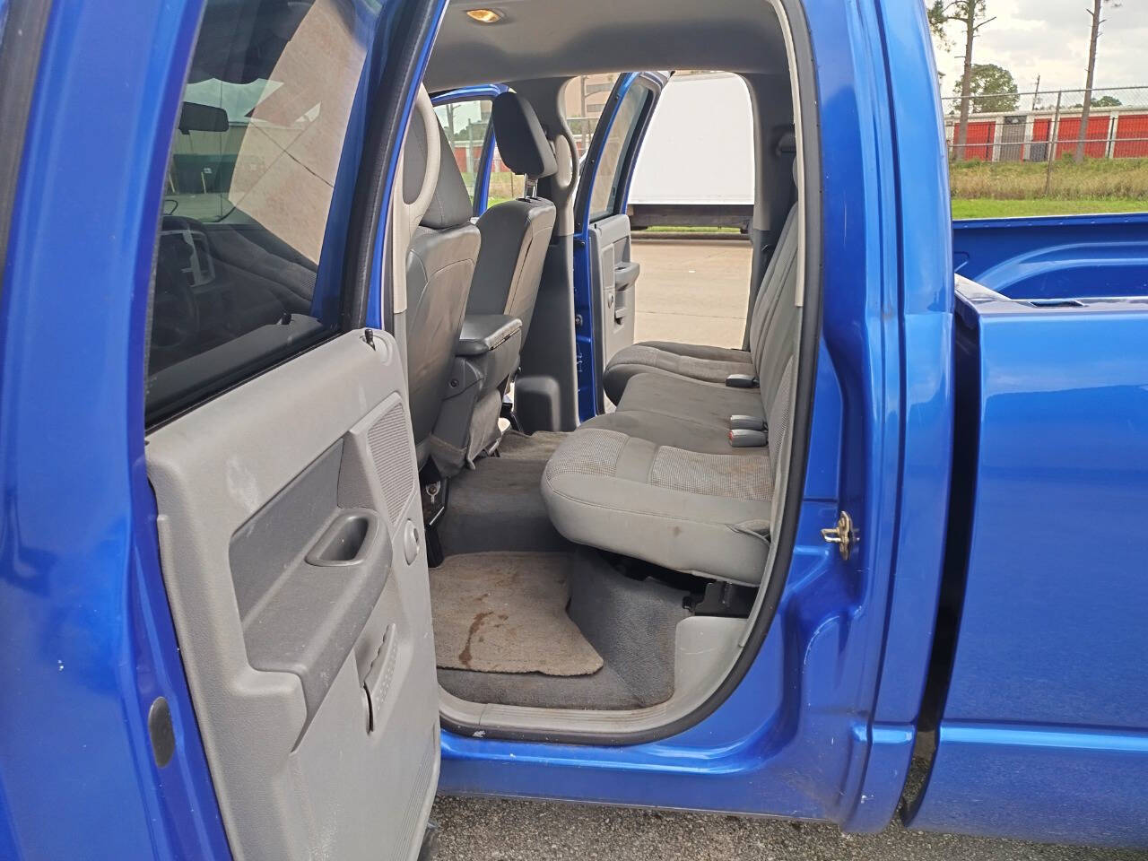 Blue 2007 Dodge Ram 1500 SLT SLT 4dr Quad Cab LB 9