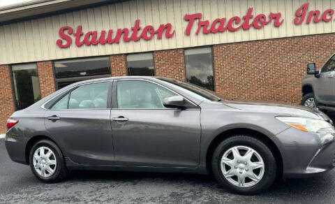 2015 Toyota Camry for sale at STAUNTON TRACTOR INC in Staunton VA