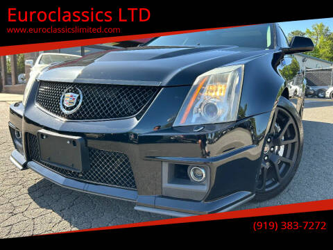 2012 Cadillac CTS-V for sale at Euroclassics LTD in Durham NC
