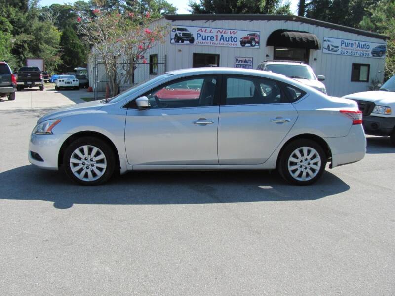 2015 Nissan Sentra for sale at Pure 1 Auto in New Bern NC