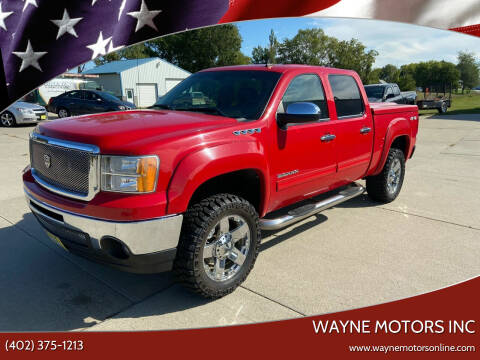 2010 GMC Sierra 1500 for sale at Wayne Motors Inc in Wayne NE