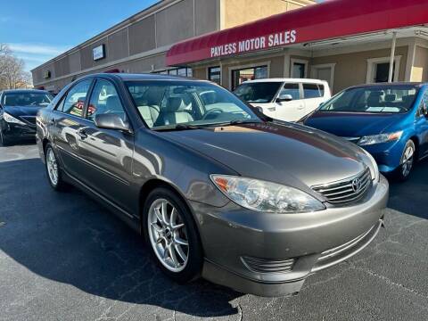 2006 Toyota Camry for sale at Payless Motor Sales LLC in Burlington NC