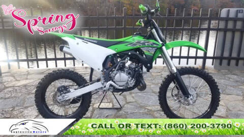 2019 Kawasaki KX100 for sale at EAGLEVILLE MOTORS LLC in Storrs Mansfield CT