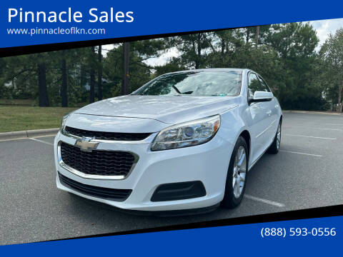 2014 Chevrolet Malibu for sale at Pinnacle Sales in Mooresville NC