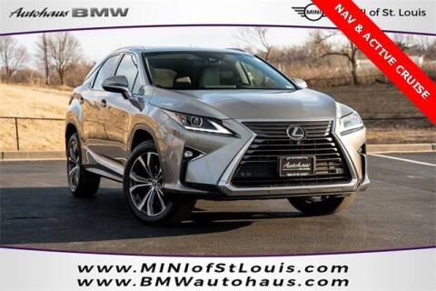 2019 Lexus RX 350 for sale at Autohaus Group of St. Louis MO - 3015 South Hanley Road Lot in Saint Louis MO