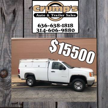 2012 GMC Sierra 2500HD for sale at CRUMP'S AUTO & TRAILER SALES in Crystal City MO