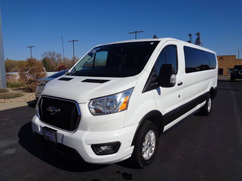 Used 2021 Ford Transit Passenger Van XLT with VIN 1FBAX2Y87MKA15289 for sale in Luverne, Minnesota
