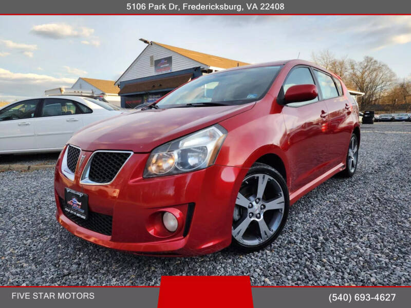 2010 Pontiac Vibe for sale at Five Star Motors in Fredericksburg VA