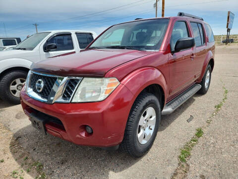 2008 Nissan Pathfinder for sale at PYRAMID MOTORS - Pueblo Lot in Pueblo CO