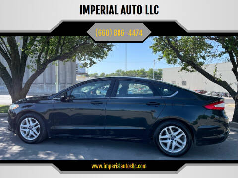2014 Ford Fusion for sale at IMPERIAL AUTO LLC in Marshall MO