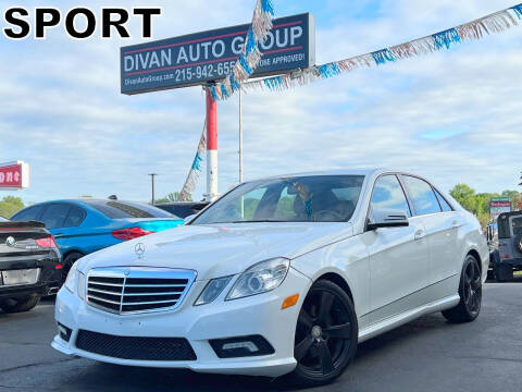 2011 Mercedes-Benz E-Class for sale at Divan Auto Group in Feasterville Trevose PA
