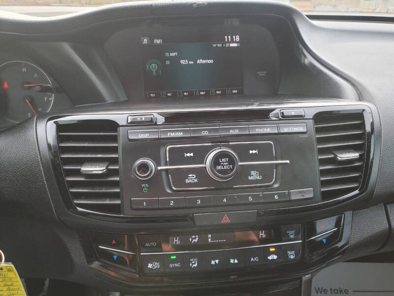 2016 Honda Accord Sport w/Honda Sensing