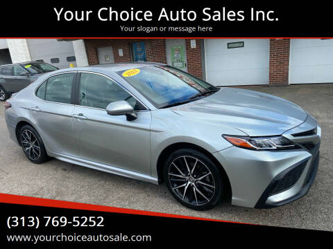 2021 Toyota Camry for sale at Your Choice Auto Sales Inc. in Dearborn MI