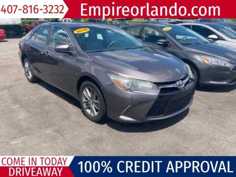 2016 Toyota Camry for sale at Empire Automotive Group Inc. in Orlando FL