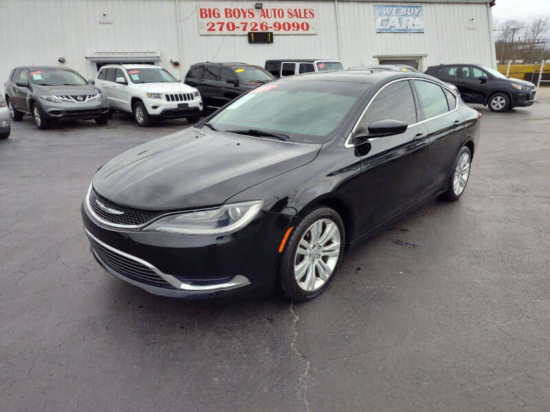 2016 Chrysler 200 for sale at Big Boys Auto Sales in Russellville KY