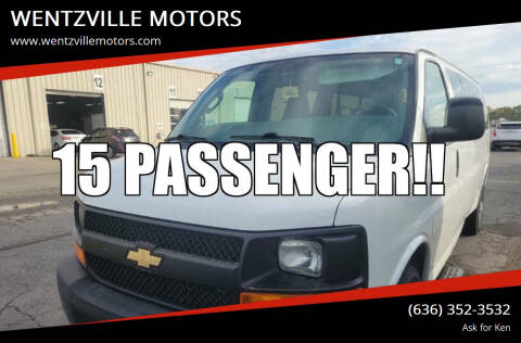 2016 Chevrolet Express for sale at WENTZVILLE MOTORS in Wentzville MO