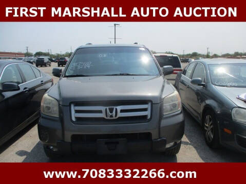 2008 Honda Pilot for sale at First Marshall Auto Auction in Harvey IL