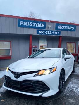 2018 Toyota Camry for sale at Pristine Motors in Saint Paul MN