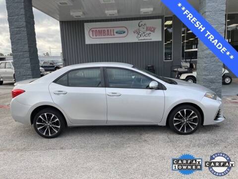 2017 Toyota Corolla for sale at TOMBALL FORD INC in Tomball TX