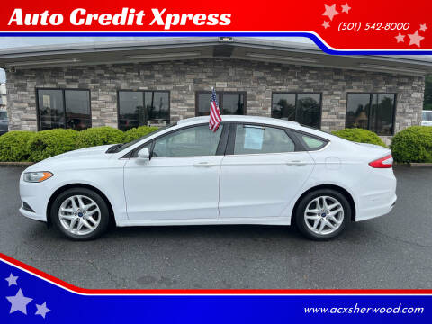 2014 Ford Fusion for sale at Auto Credit Xpress - North Little Rock in North Little Rock AR