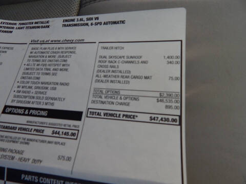 2016 Chevrolet Traverse LTZ